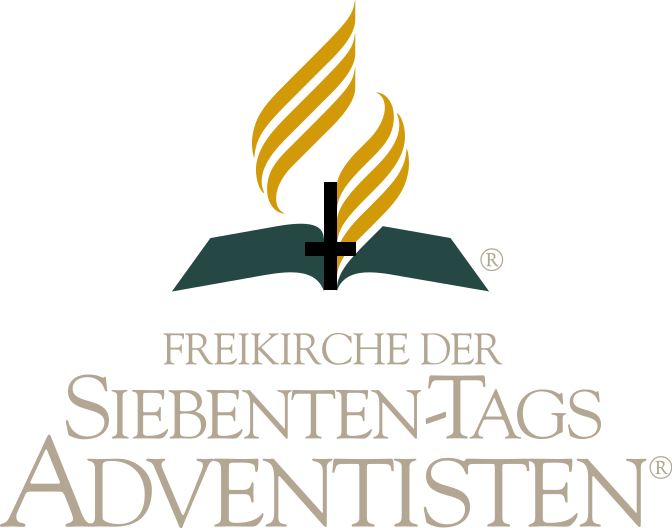Logo of the Seventh-day Adventists with the cross upside down